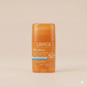 Uriage Bariésun Stick Invisible SPF50+ 18g | Protector Solar Facial y Labial Alta Protección